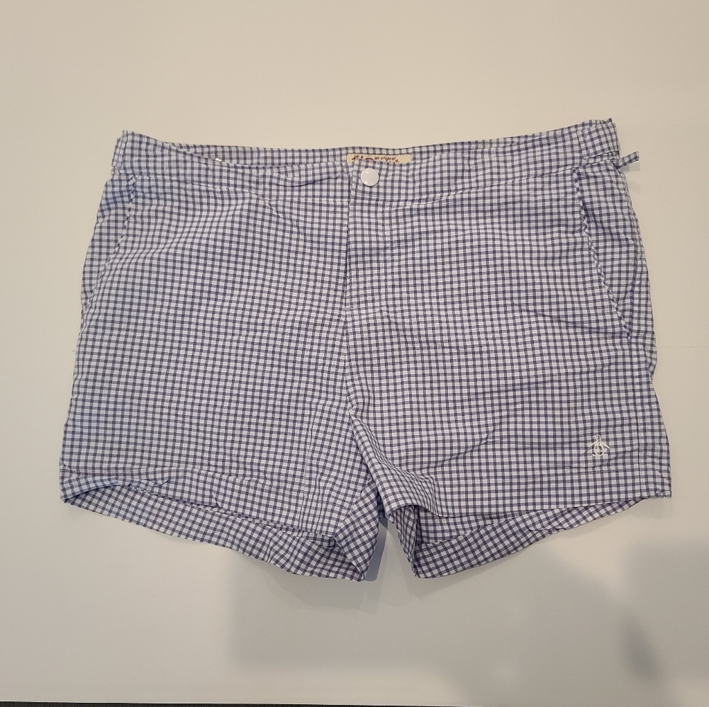 Penguin swim trunks size 34 wit 3 inch inseam